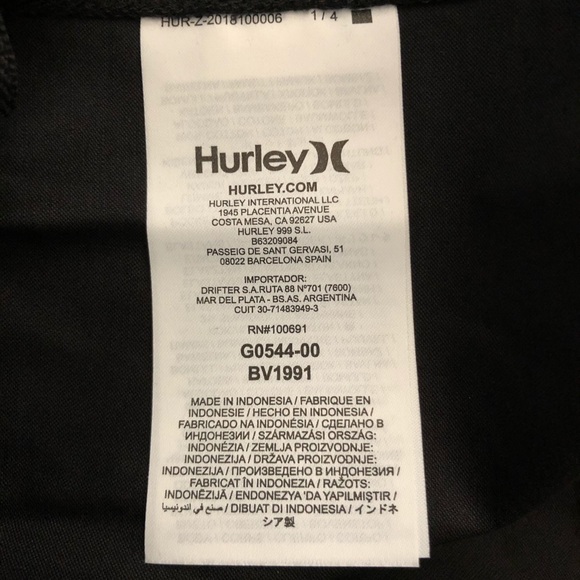 Hurley Sueded Zip Jumper Dress Black - Picture 9 of 10